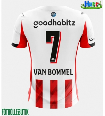 PSV Eindhoven Ruben van Bommel #7 Hemmatröja 2025-26 Kortärmad